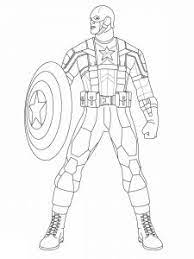captain america free printable coloring pages for kids