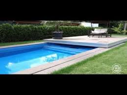 Automatische Schwimmbad Abdeckung Pool Terrassendeck Youtube Schwimmbader Schwimmbad Bauen Gartenpools