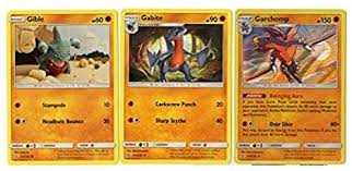 Find garchomp in the pokédex explore more cards. Amazon Com Pokemon Evolution Card Set Garchomp 114 236 Sun Moon Unified Minds Holo Rare 3 Card Lot Sticker Toys Games