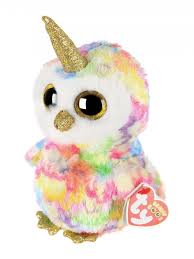 Kids Ty Beanie Boos Enchanted Soft Toy Peacocks