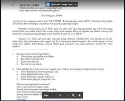 Check spelling or type a new query. Soal Us Bahasa Sunda Smp K 13 Soal Pelajaran