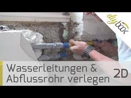 Wasserleitung Verlegen Wasserrohre Kurzen Anleitung Und Tipps Diybook At Wasserleitung Verlegen Wasserleitung Rohre