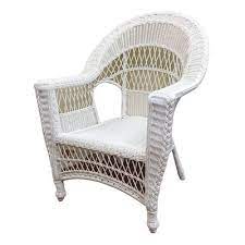 August Grove Camacho Patio Chair Patio Chairs Outdoor Wicker Chairs Wicker Dining Chairs