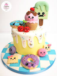Tuto dessin comment dessiner une glace dans un pot kawaii. Tutoriel Cake Design Gateau Kawaii Feerie Cake