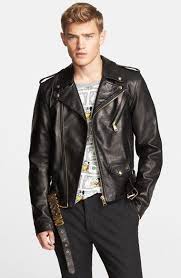 2 185 Moschino Leather Moto Jacket Pantalones De Cuero Ropa Pantalones
