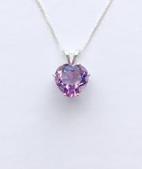 Genuine Amethyst Necklace Amethyst Pendant February Etsy In 2020 Purple Stone Necklace Amethyst Jewelry Amethyst Jewelry Necklace