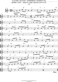 Aprenda a tocar essa música usando as cifras, tablaturas e versão simplificada com o cifras Super Partituras So Quero Um Xodo Gilberto Gil Com Cifra