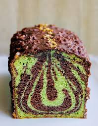 Cake Marbre Pistache Chocolat Glacage Rocher Les Degustations Dangereuses Cake Marbre Chocolat Pistache Marbre Au Chocolat