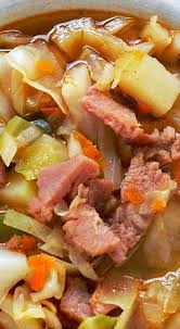 Ham And Cabbage Soup Recipe Ham And Cabbage Soup Delicious Soup Soup Recipes