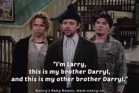 Oct 25, 2017 · larry, darryl, and darryl arrived sooner on the scene than you may remember. Pin On Stories Quotes Baby Names