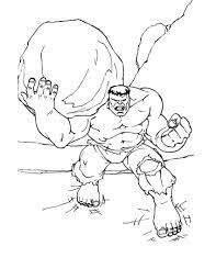 Hulk coloring pages for kids. Coloring Pages Free Printable Hulk Coloring Pages For Kids