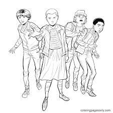 To do this, you need to open your favorite image, download and print. Will Byers Matured Coloring Pages Stranger Things Coloring Pages Coloring Pages For Kids And Adults