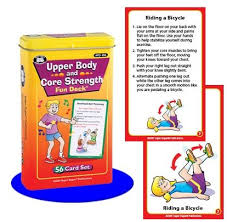 Upper Body Core Strength Fun Deck Exercise For Kids Core Strengthening Exercises Strengthen Core