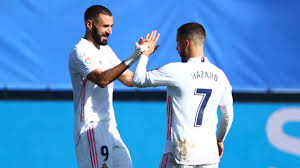With the eden hazard era at chelsea coming to a close with an agreement reached for his move to real madrid, we've picked out five of his best goals in a blue shirt. About Time Eden Hazard Ends One Year Real Madrid Goal Drought With 25 Yard Stunner Against Huesca Rt Sport News