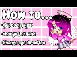 Gacha Club How To Change Hand Get Body Sheet And Change Eye Direction Tutorial Youtube You can join your favorite gacha club. gacha club how to change hand get body