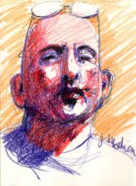 Crayon Self-Portraits Library