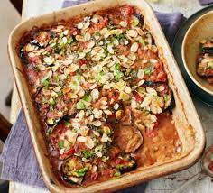 Spiced Aubergine Bake Recipe Bbc Good Food Recipes Recipes Aubergine Recipe