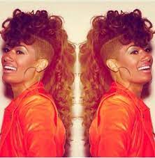 70 Ideas Braids With Weave Mohawk Braided Mohawk Hairstyles Braids With Shaved Sides Braids With Weave