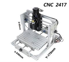This cnc mill is very rigid it has very high accuracy. Cnc 2417 Mini Diy Mill Router Kit Desktop Metal Engraver Pcb Milling Machine Top Ebay