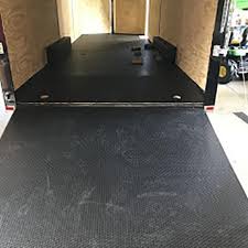 Let the rubber flooring air dry after mopping, instead of wiping it down with a cloth or towel. Trailer Flooring Pvc Roll Out Flooring For Your Trailer