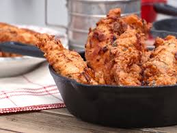 Try adding some paprika or cayenne to the dredge place chicken pieces in a bowl and toss them with buttermilk, 2 tablespoons salt and a healthy grind of black pepper. Country Fried Buttermilk Chicken Tenders