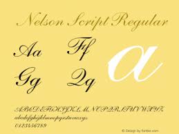 License questions font questions site questions roger s. Nelson Script Font Family Nelson Script Handwriting Typeface Fontke Com