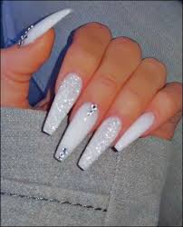 138 Creative And Newest Acrylic Nails Designs For This Year Page 37 Long Acrylic Nails Coffin Long Acrylic Nails White Acrylic Nails