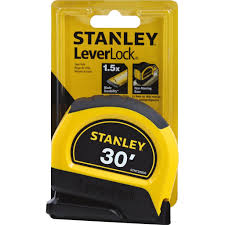 Also love that the body of. Stanley Leverlock Tape Measure 30 Foot Shop Priceless Foods
