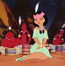Indian Maiden Neverland S Indigenous Tribe In Disney S Walt Disney S Peter Pan Rko 1953 Animation Animated Drawings Peter Pan