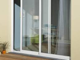 Baie Vitree Aluminium Blanc Brico Primo H 215 X L 180 Cm Baie Coulissante Baie Vitree Baie
