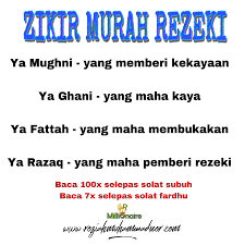 Pernah tak anda terfikir kenapa duit anda sentiasa tak cukup? Zikir Murah Rezeki Pengedar Shaklee Kuala Lipis