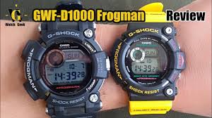 A new triple sensor featuring a digital. Gwf D1000 G Shock Frogman Review Youtube