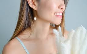 Pearl Drop Earrings, Bridal Earrings, Wedding Earrings, Bridesmaids Jewelry 