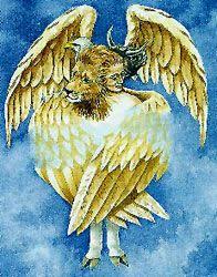 Cherubim Have Four Faces One Of Each A Man An Ox A Lion And An Eagle They Have Four Conjoined Wings Covered With Eyes A Cherub Seraph Angel Christian Art