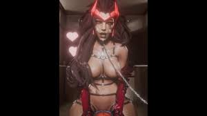 Dreckige nuttige Scarlet Hexe reiten POV