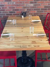 I'm finishing up a similar bench. Three Critical Concepts For Restaurant Table Design Modern Restaurant Management The Business Of Eating Restaurant Management News