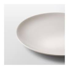 Dinera Plate Beige Ikea Plates Simple Shapes Muted Colors