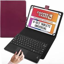 On mine it was set from the factory that the function . Amazon Com Cooper Touchpad Executive Multi Touch Mouse Keyboard Case For 9 9 7 10 10 1 10 2 10 5 Tablets Ipados Android Windows Bluetooth Leather Electronics