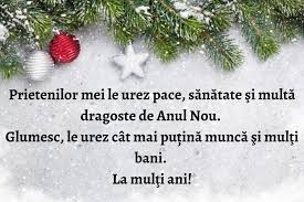 Anul nou să vă dăruiască sănătate, pace în suflet și prosperitate pentru tine și familie. N333 Gz Evj9cm