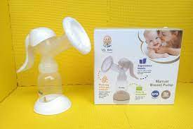 Halo moms, aku mau review breast pump dari real bubee nih. Iq Baby Manual Breast Pump Original Ergonomics Bungaasi Com