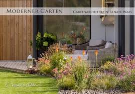 Modern Gardendesign Modern Garden Moderne Gartengestaltung Mit Staudenbeet Kniphofien Und Graser Sind Das Hauptthema Der Pfla Garten Munchen Moderner Garten Und Garten