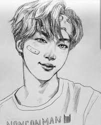 Bt21 shooky mang buku mewarnai musik hip hop sketsa. How To Draw Bts For Android Apk Download