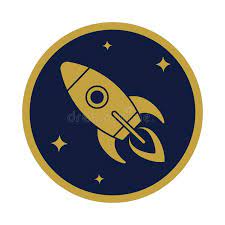 Rocket Flying Icon In The Circle Rocket Icon Sign Flying Spaceship Isolated S Ad Circle Sign Spaceship R Vector Illustration Illustration Emblems