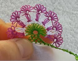 Igne Oyasi Buyuk Yelpaze Modeli Yapilisi Mimuu Com Oya Ornekleri Tig Desenleri Boncuk