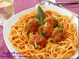 Spaghetti Aux Boulettes De Viande La Cuisson Al Dente Des Pates Les Joyaux De Sherazade Recette Boulette De Viande Boulette Recettes Internationales