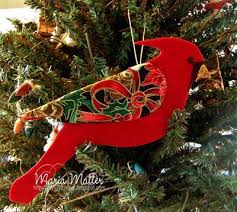 Bird Christmas Tree Ornaments Joyful Stamper Felt Ornaments Diy Felt Ornaments Xmas Crafts