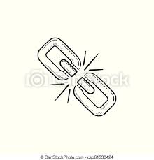 Hand drawn cartoon chain gesture cartoon illustration. Broken Chain Link Hand Drawn Outline Doodle Icon Wreck Chain Link Broken Connection Disconnection Concept Vector Sketch Canstock