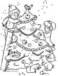 Dibujos Infantiles Para Colorear De Navidad