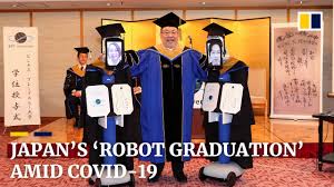 High quality covid graduation gifts and merchandise. Avatar Robots Replace Japanese Students For Graduation Ceremony Amid Covid 19 Pandemic Youtube