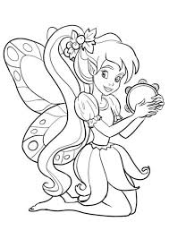 Free Easy To Print Fairy Coloring Pages Fairy Coloring Pages Fairy Coloring Baby Coloring Pages
